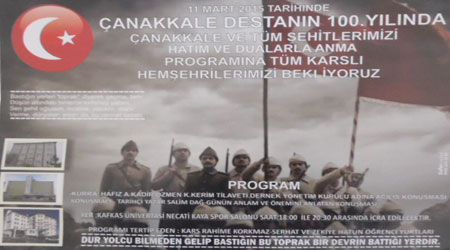Çanakkale Şehitleri Hatim ve Dualarla Anılacak!