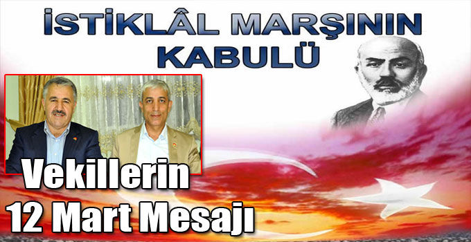Vekillerin 12 Mart Mesajı