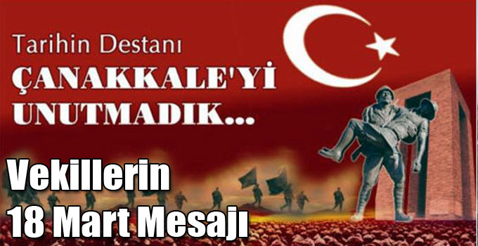 Vekillerin 18 Mart Mesajı
