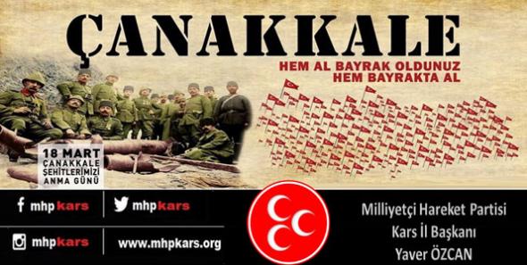Yaver Özcan’ın 18 Mart mesajı