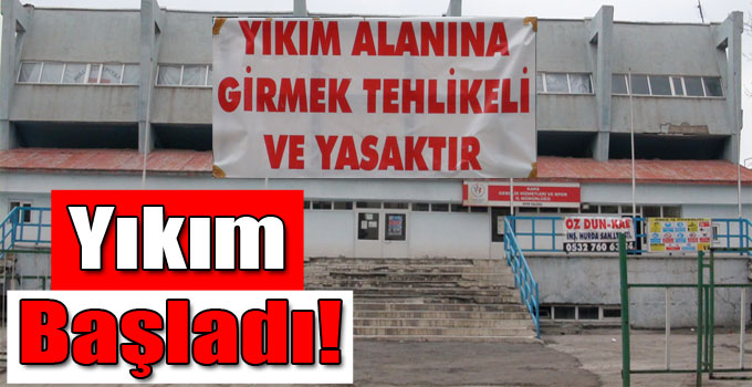 Yıkım Başladı!