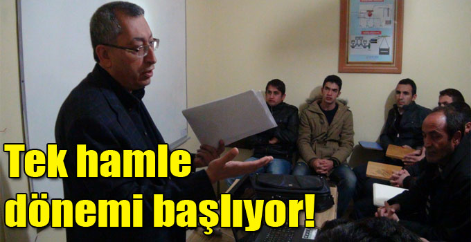 Tek hamle dönemi başlıyor!