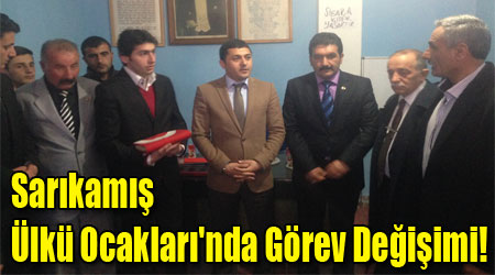 Sarıkamış Ülkü Ocakları'nda Görev Değişimi!