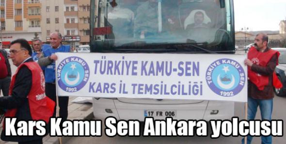 Kars Kamu Sen Ankara yolcusu