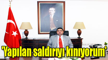 'Yapılan saldırıyı kınıyorum‏'