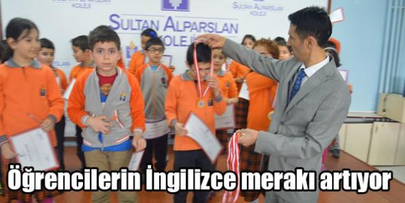 Öğrencilerin İngilizce merakı artıyor