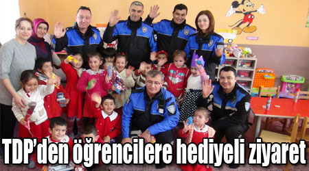 TDP’den öğrencilere hediyeli ziyaret