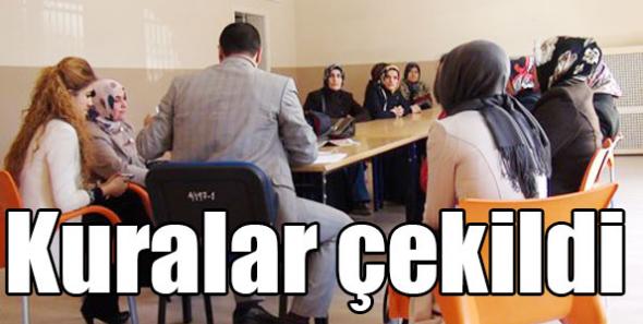 Kuralar çekildi