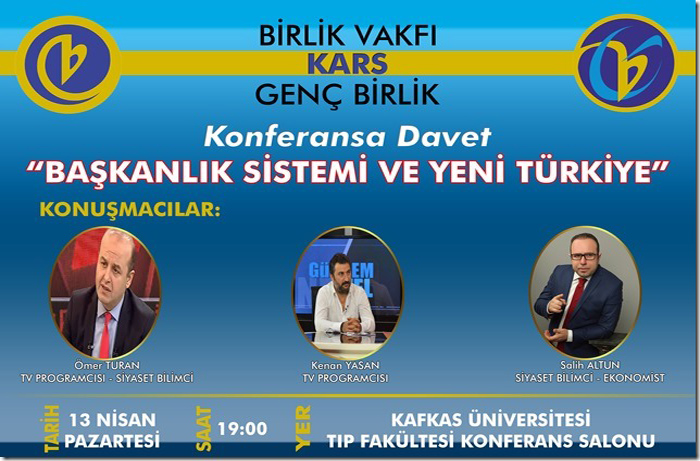 ‘Başkanlık Sistemi ve Yeni Türkiye’