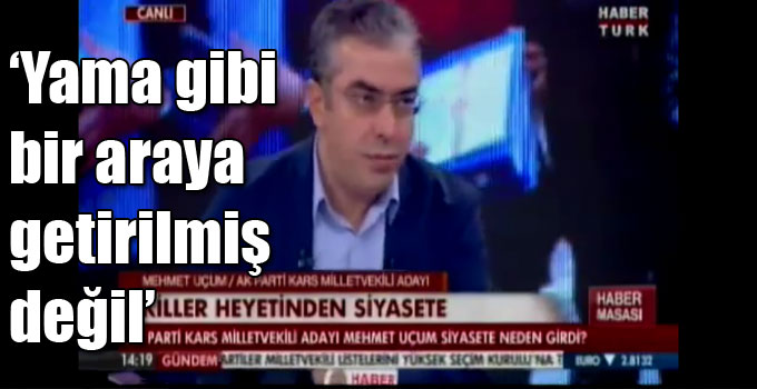 'Yama gibi bir araya getirilmiş değil'
