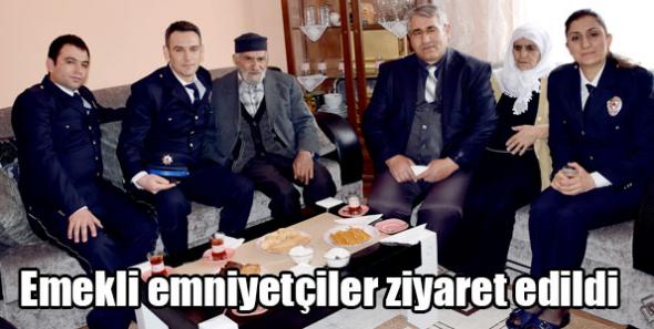 Emekli emniyetçiler unutulmadı