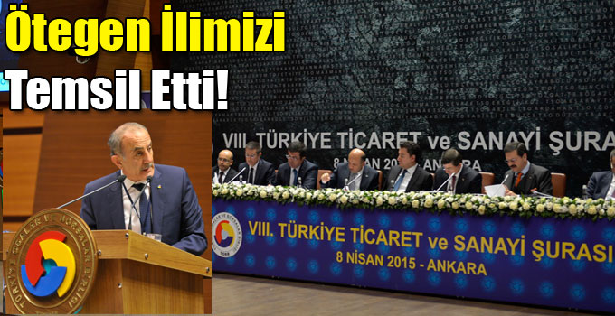 Ötegen İlimizi Temsil Etti!