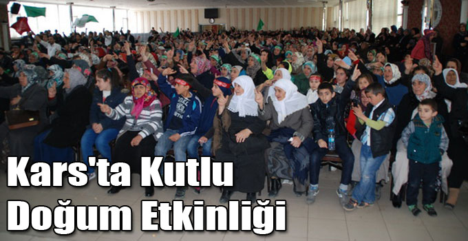 Kars'ta Kutlu Doğum Etkinliği