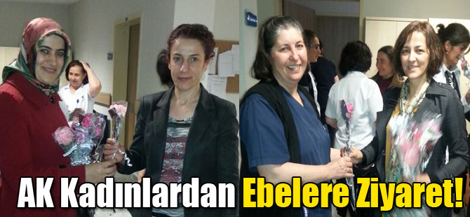 AK Kadınlardan Ebelere Ziyaret!