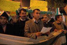 Karsspor taraftarları sokağa döküldü