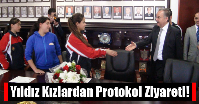 Yıldız Kızlardan Protokol Ziyareti!