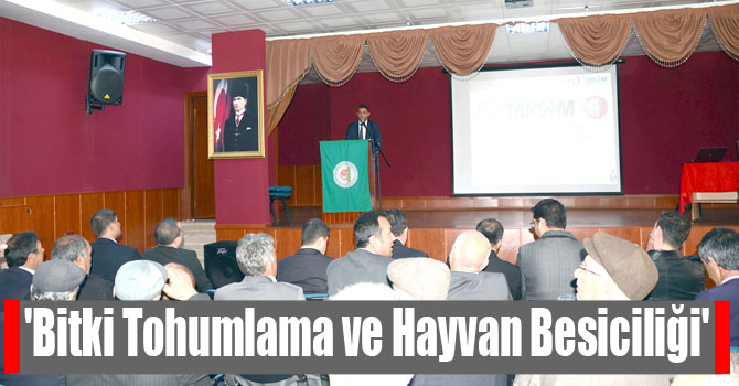 'Bitki Tohumlama ve Hayvan Besiciliği'