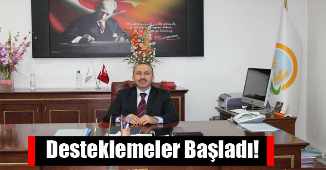 Desteklemeler Başladı!