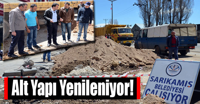 Alt Yapı Yenileniyor!