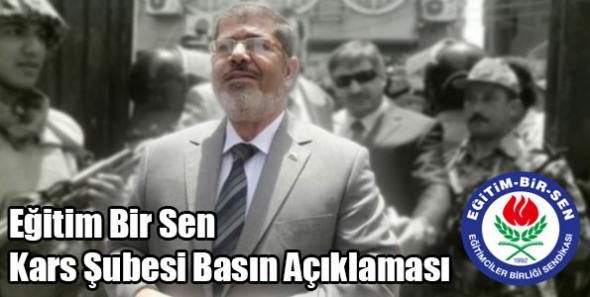 Eğitim Bir Sen Kars Şubesi Basın Açıklaması