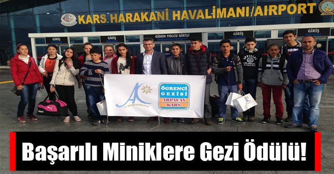 Başarılı Miniklere Gezi Ödülü!