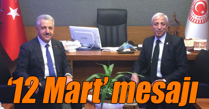 Kars Milletvekilleri Ahmet Arslan ve Yunus Kılıç'ın ’12 Mart’ mesajı