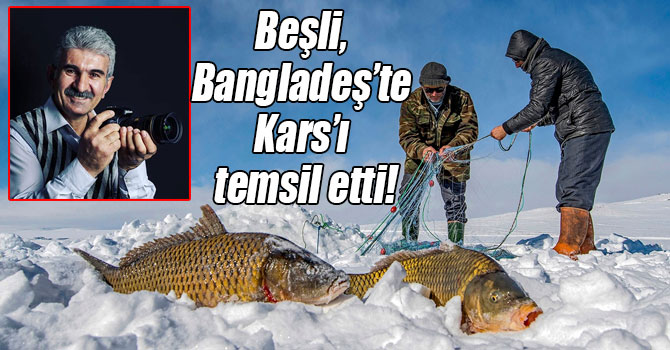 Beşli, Bangladeş’te Kars’ı temsil etti!