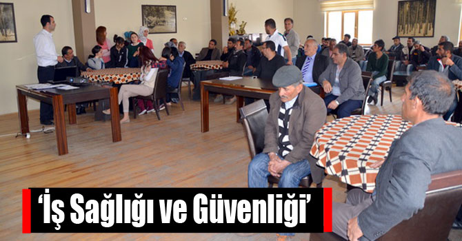 ‘İş Sağlığı ve Güvenliği’