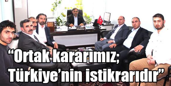 Ortak Akıl Platformu: Ortak kararımız; Türkiye’nin istikrarıdır