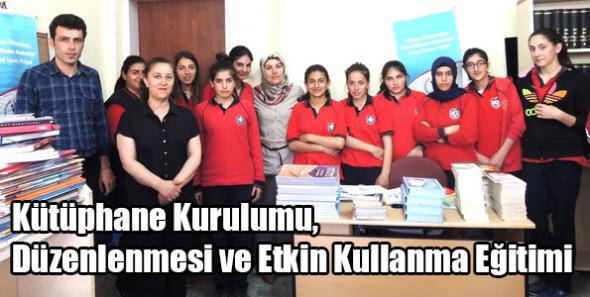 Kütüphane Kurulumu, Düzenlenmesi ve Etkin Kullanma Eğitimi