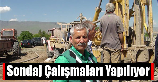 Sondaj Çalışmaları Yapılıyor