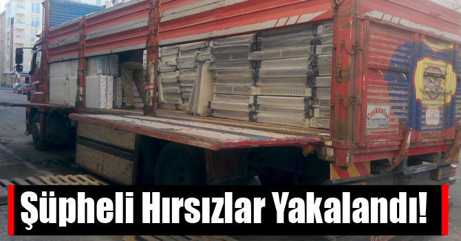 Şüpheli Hırsızlar Yakalandı!