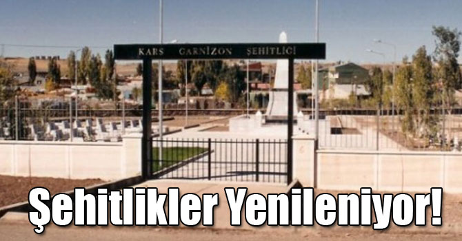 Şehitlikler Yenileniyor!