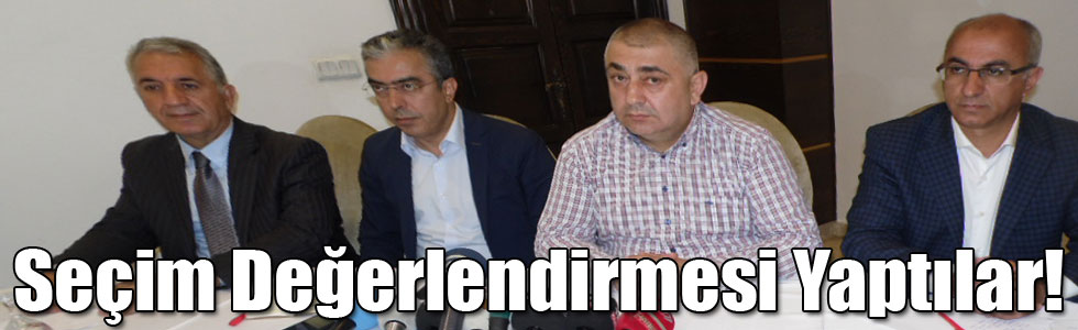 AK Parti Kars'ta Seçim Değerlendirmesi Yaptı!