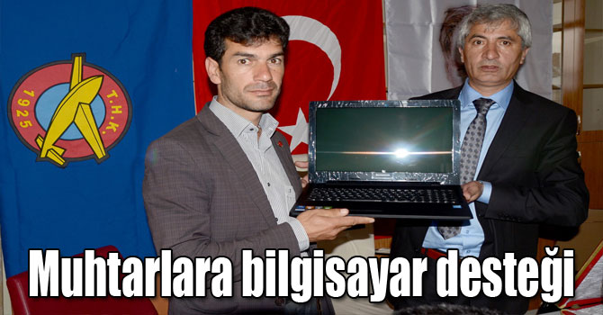 Muhtarlara bilgisayar desteği