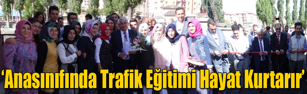 ‘Anasınıfında Trafik Eğitimi Hayat Kurtarır’