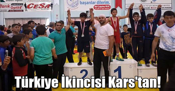 Türkiye İkincisi Kars'tan!