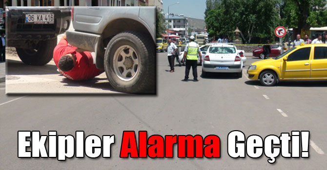 Ekipler Alarma Geçti!