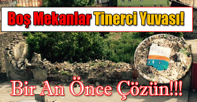 Boş Mekanlar Tinerci Yuvası!