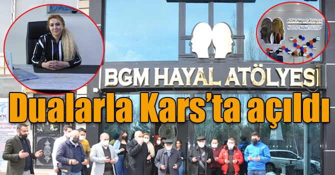 BGM Hayal Atölyesi Bilim ve Teknoloji Okulu, Kars’ta açıldı