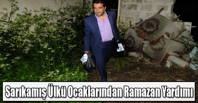 Sarıkamış Ülkü Ocaklarından Ramazan Yardımı