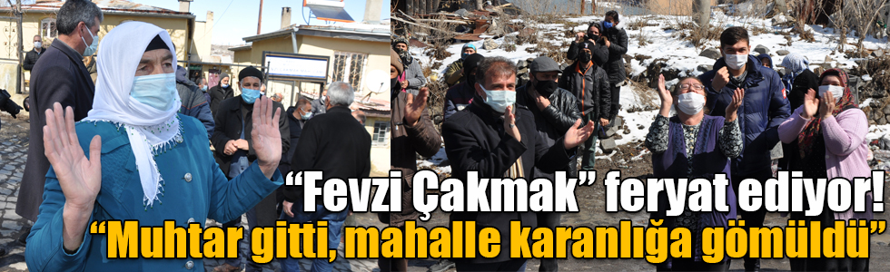 Fevzi Çakmak Mahallesi feryat ediyor! “Muhtar gitti, mahalle karanlığa gömüldü”