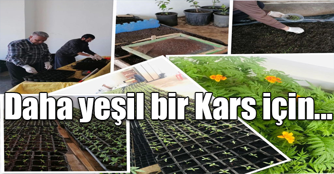 Daha yeşil bir Kars için...