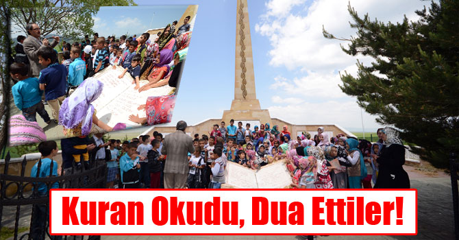 Kuran Okudu, Dua Ettiler!