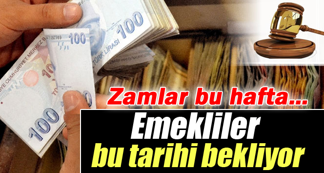 Emekliler zam için bu tarihi bekliyor