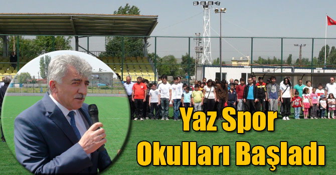 Kars'ta Yaz Spor Okulları Başladı