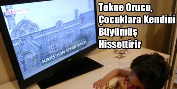 Tekne Orucu, Çocuklara Kendini Büyümüş Hissettirir