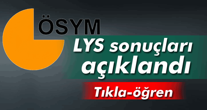 2015 LYS sonuçları açıklandı