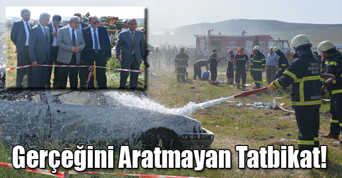 Gerçeğini Aratmayan Tatbikat!