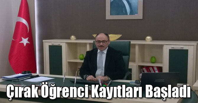 Çırak Öğrenci Kayıtları Başladı